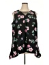 Lane Bryant 100% Polyester Black Sleeveless Blouse Size 20 - photo 1