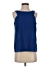 Paper Crane Blue Sleeveless Blouse Size S - photo 1