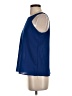 Paper Crane Blue Sleeveless Blouse Size S - photo 5