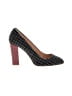 J.Crew Houndstooth Burgundy Heels Size 10 - photo 1