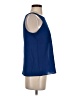 Paper Crane Blue Sleeveless Blouse Size S - photo 4