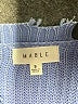 Mable 100% Cotton Blue Pullover Sweater Size S - photo 7