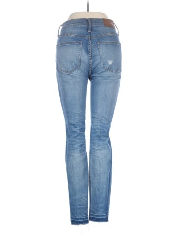 Madewell 9" High-Rise Skinny Jeans in Winifred Wash: Drop-Hem Edition (view 2)