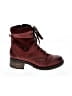 Dromedaris 100% Leather Burgundy Ankle Boots Size EU 37 - photo 1