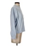 Monrow Blue Pullover Sweater Size S - photo 4