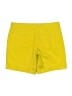 J.Crew 100% Cotton Solid Yellow Shorts Size 14 - photo 2