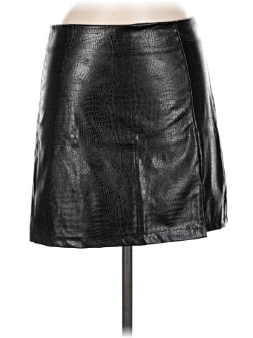 Olive and Oak Faux Leather Skirt (view 1)