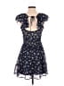 Altar'd State 100% Polyester Floral Blue Cocktail Dress Size S - photo 2