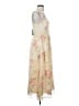 Lulus 100% Polyester Floral Ivory Cocktail Dress Size S - photo 4