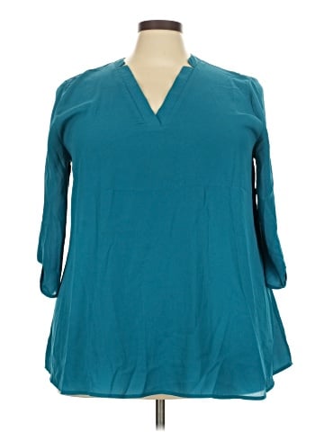 Honeyme 3/4 Sleeve Blouse (view 1)