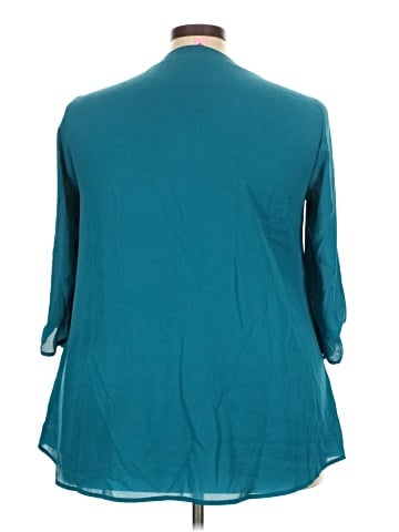 Honeyme 3/4 Sleeve Blouse (view 2)