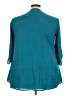 Honeyme 100% Polyester Teal 3/4 Sleeve Blouse Size 3X - photo 2