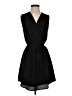 Monteau Solid Black Casual Dress Size S - photo 1