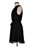 Monteau Solid Black Casual Dress Size S - photo 5