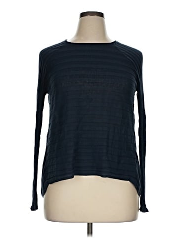 Blue Les Copains Long Sleeve T-Shirt (view 1)