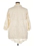 Liv Ivory 3/4 Sleeve Button-Down Shirt Size 2X - photo 2
