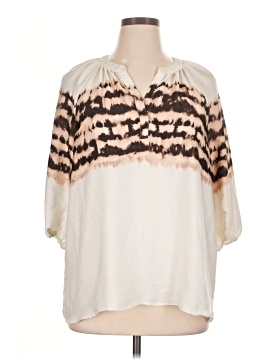 Simply Vera Vera Wang 3/4 Sleeve Blouse
