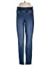 Inc Denim Solid Blue Jeggings Size 4 - photo 1