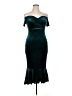 Lulus Teal Cocktail Dress Size 1X - photo 1