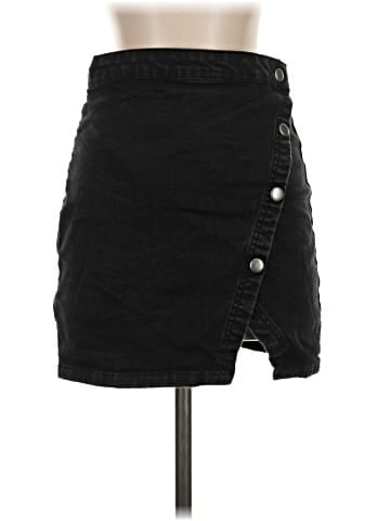 We the Free Denim Skirt (view 1)