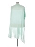 Torrid 100% Polyester Polka Dots Teal Green Poncho Size 3X Plus (3) - photo 2
