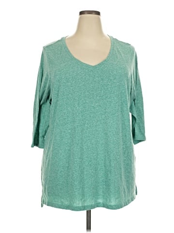 Tahari 3/4 Sleeve T-Shirt (view 1)