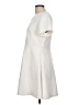 Apt. 9 Solid Ivory Casual Dress Size L - photo 5