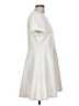 Apt. 9 Solid Ivory Casual Dress Size L - photo 4