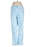 J. McLaughlin Animal Print Blue Jeans Size 4 - photo 2