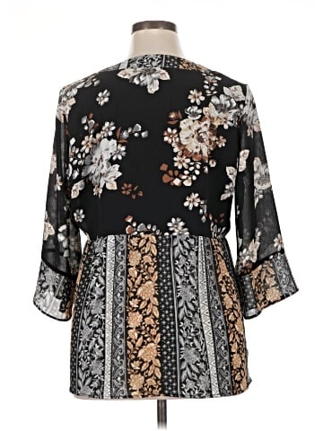 Isaac Mizrahi LIVE! 3/4 Sleeve T-Shirt (view 2)