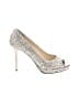 Jimmy Choo Silver Heels Size EU 39 - photo 1