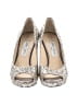 Jimmy Choo Silver Heels Size EU 39 - photo 2
