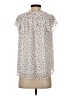 Ann Taylor LOFT 100% Polyester Ivory Sleeveless Blouse Size S - photo 2