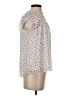 Ann Taylor LOFT 100% Polyester Ivory Sleeveless Blouse Size S - photo 4