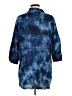 Soft Surroundings 100% Linen Tie-dye Blue Blazer Size L - photo 2