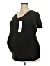Time and Tru Black Active T-Shirt Size XXL Maternity - photo 1