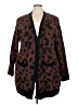 BLOOMCHIC Animal Print Brown Cardigan Size 26 - photo 1