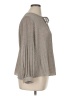 Unbranded Gray Tan Long Sleeve Blouse Size XL - photo 4