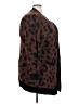 BLOOMCHIC Animal Print Brown Cardigan Size 26 - photo 4