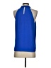 Poppy Blue Sleeveless Blouse Size S - photo 2