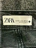 Zara Chevron-herringbone Black Jeans Size 2 - photo 7