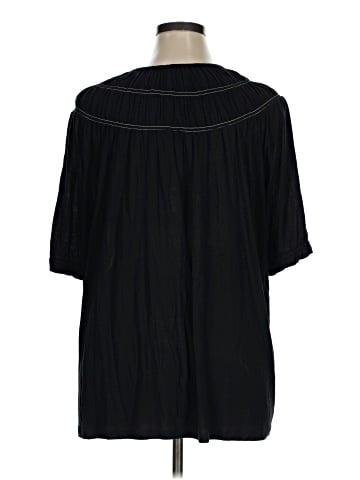 Ann Taylor LOFT Outlet Short Sleeve Blouse (view 2)