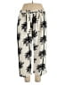 Assorted Brands 100% Polyester Tropical Ivory Casual Pants Size XL - photo 1