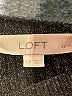 Ann Taylor LOFT Metallic Black Pullover Sweater Size L (petite) - photo 7