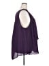 Torrid 100% Polyester Purple Sleeveless Blouse Size 4X Plus (4) - photo 4