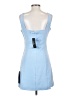 Lulus Solid Blue Casual Dress Size S - photo 2