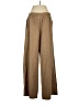 Isabel Solid Brown Casual Pants Size M - photo 2