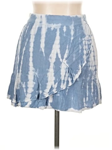 Sim & Sam Denim Skirt (view 1)