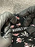 Audrey 3+1 100% Rayon Black Kimono Size S - photo 7