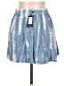 Sim & Sam 100% Rayon Tie-dye Blue Denim Skirt Size L - photo 2
